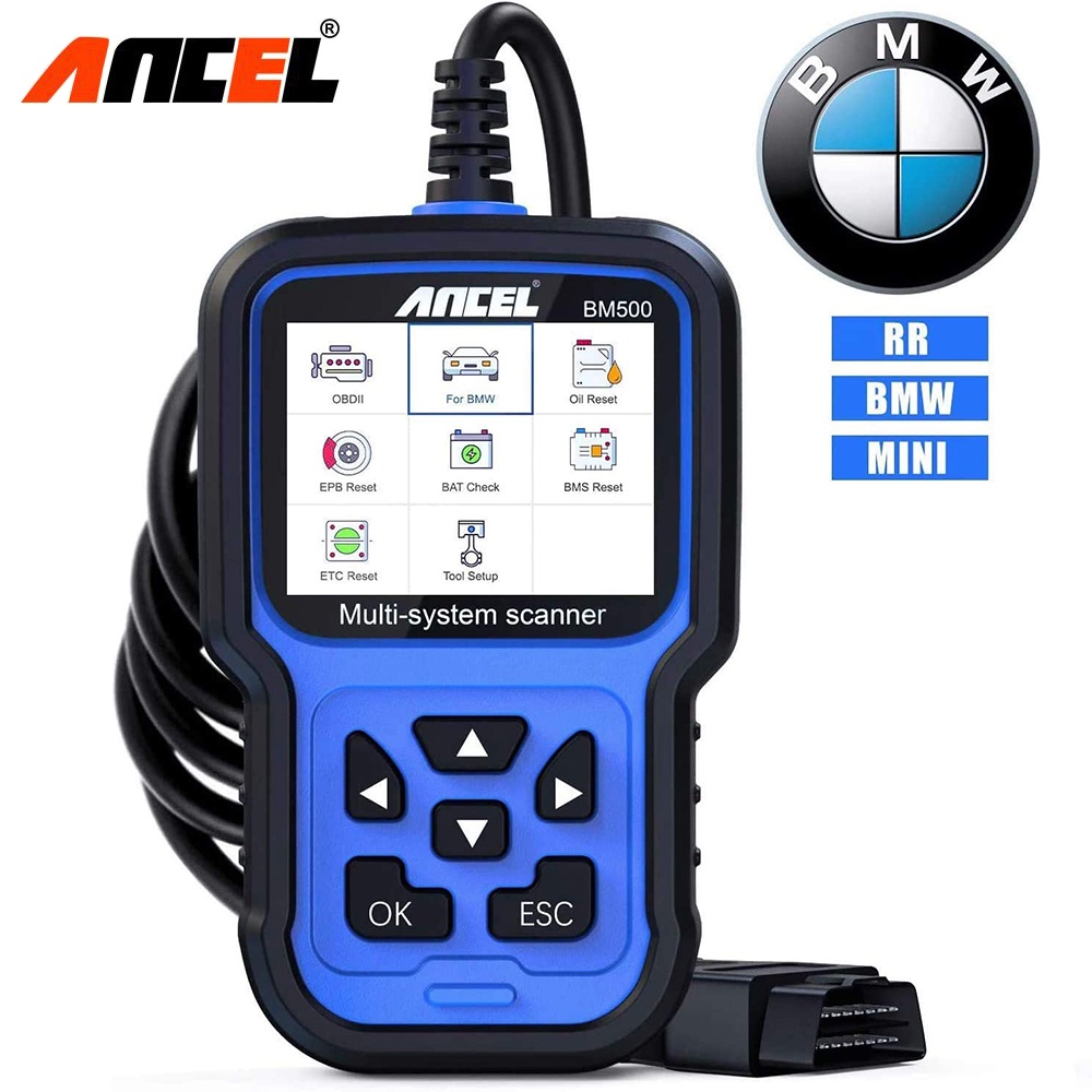 Ancel Bm Sistema Completo Obd Esc Ner Para Airbag Epb Sas Tpms