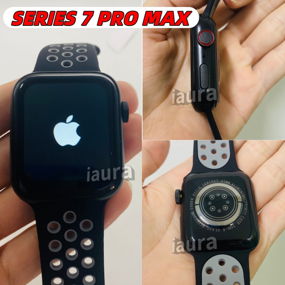 Serie 7 Pro Max watch 7 Smart watch 1.75 pulgadas llamadas Bluetooth/número  serie/Boot up logo para Apple | Shopee España