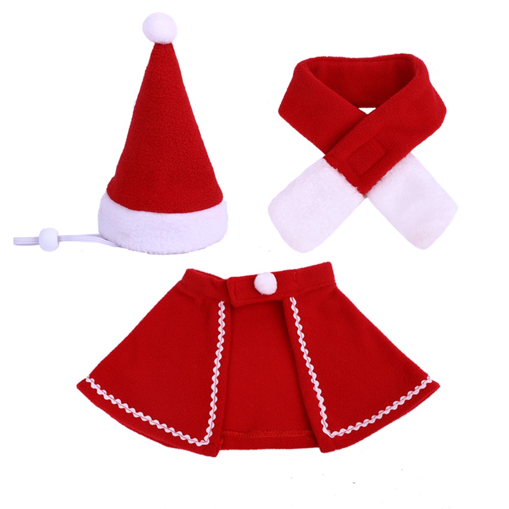 Amosfun navidad sombrero de santa felpa sombrero de navidad gorro de santa claus sombrero disfraz accesorio rosa 