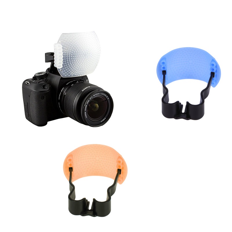 3 Colores 3 en 1-Up kit de cubierta de Difusor de Flash Softbox para Canon Nikon Pentax _ tm 