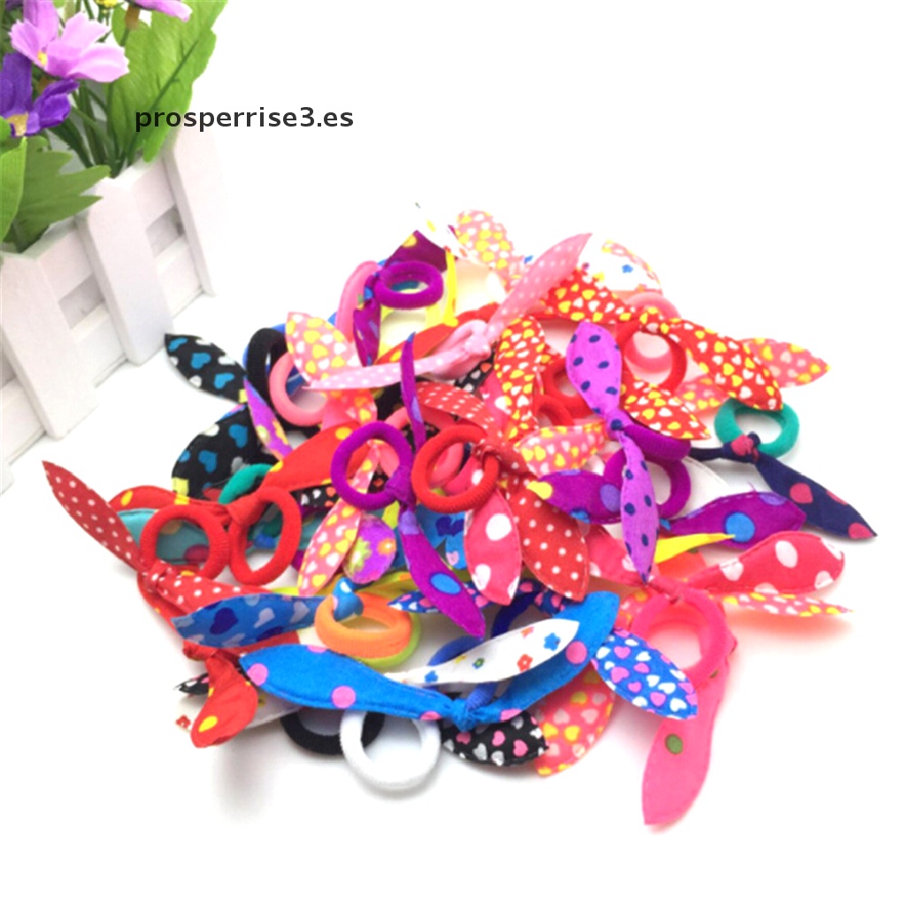 100 unidslote Multicolor pelo anillos accesorios para el pelo de cola de caballo de cuerda de pelo de goma de alta elástico cuerda de pelo cabeza cuerda para niñas 