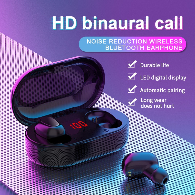 Auricular Bluetooth Business │ celular 4.1 inalámbrico 2 dispositivos 1 oreja-happyset 