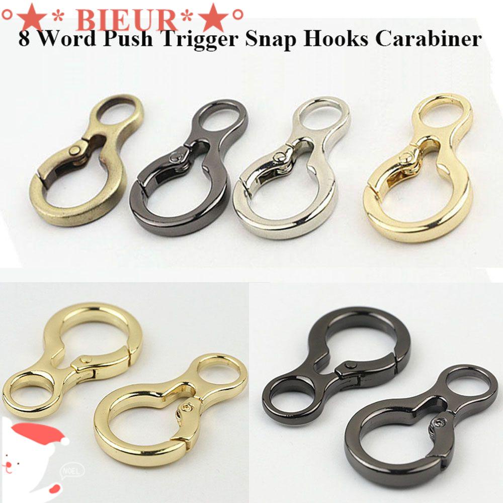 Bag Belt Buckle Carabiner Purses Handbags Spring O-Ring Buckles Snap Clasp Clip 