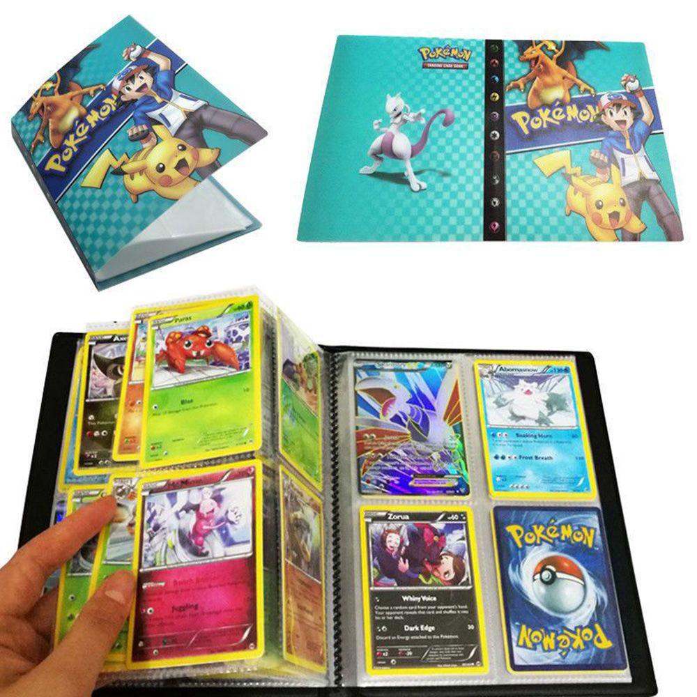 Pokemon Cards Album Book List Collectors Folder Pocket Capacity Holder 240Pcs UK 