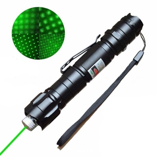 Láser pointer 303 verde 1mw 532nm mini láser linterna con batería y cargador