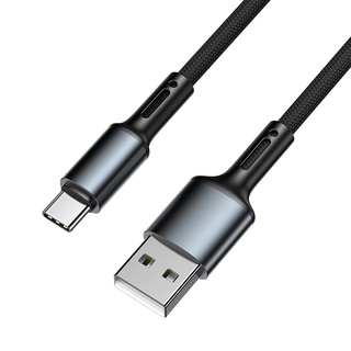 Aleación de Zinc USB c de tipo C 3.1 Cable de Carga Rápida Cargador de Sincronización de Datos para Teléfono Inteligente 