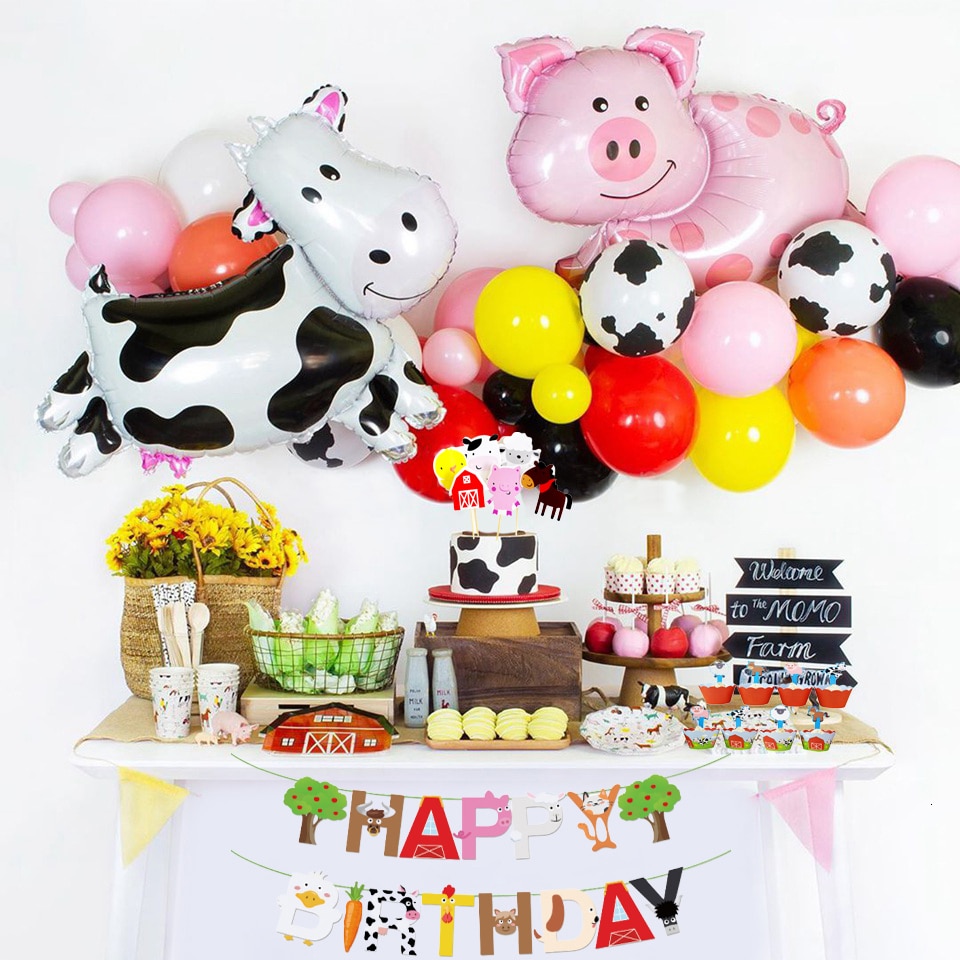 decoración de cumpleaños para niños camión excavadora decoración para tartas globos decoración de construcción número 2 globos globos pancarta de cumpleaños decoración de fiestas Excavadora de 2 cumpleaños 