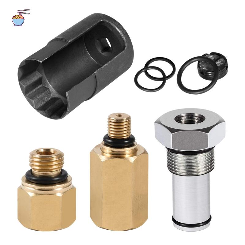 6.0 High Pressure Oil Pump IPR Vae Air Test Fitting Tool for Ford 6.0L