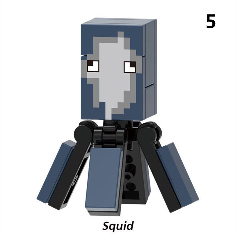 lego minecraft squid