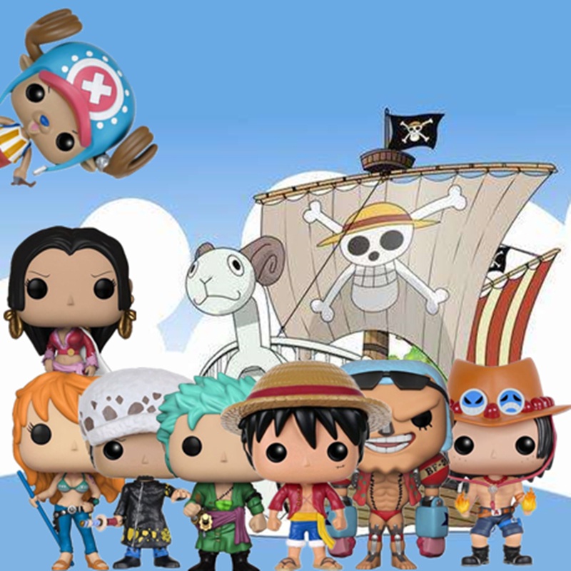 Anime One Piece Luffy ACE LAW Tony Chopper Roronoa Zoro figura de acción juguetes niños regalo de navidad | Shopee España