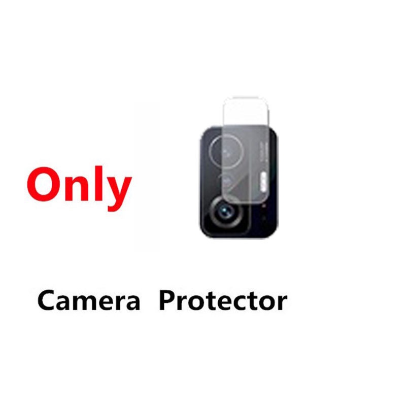 QHOHQ 3 Piezas Protector de Pantalla para Xiaomi Redmi Note 11T 5G/Xiaomi Poco M4 Pro 5G con 3 Piezas Protector de Lente de Cámara Ultra HD Cristal Templado Membrana,9H Dureza,Anti-Arañazos
