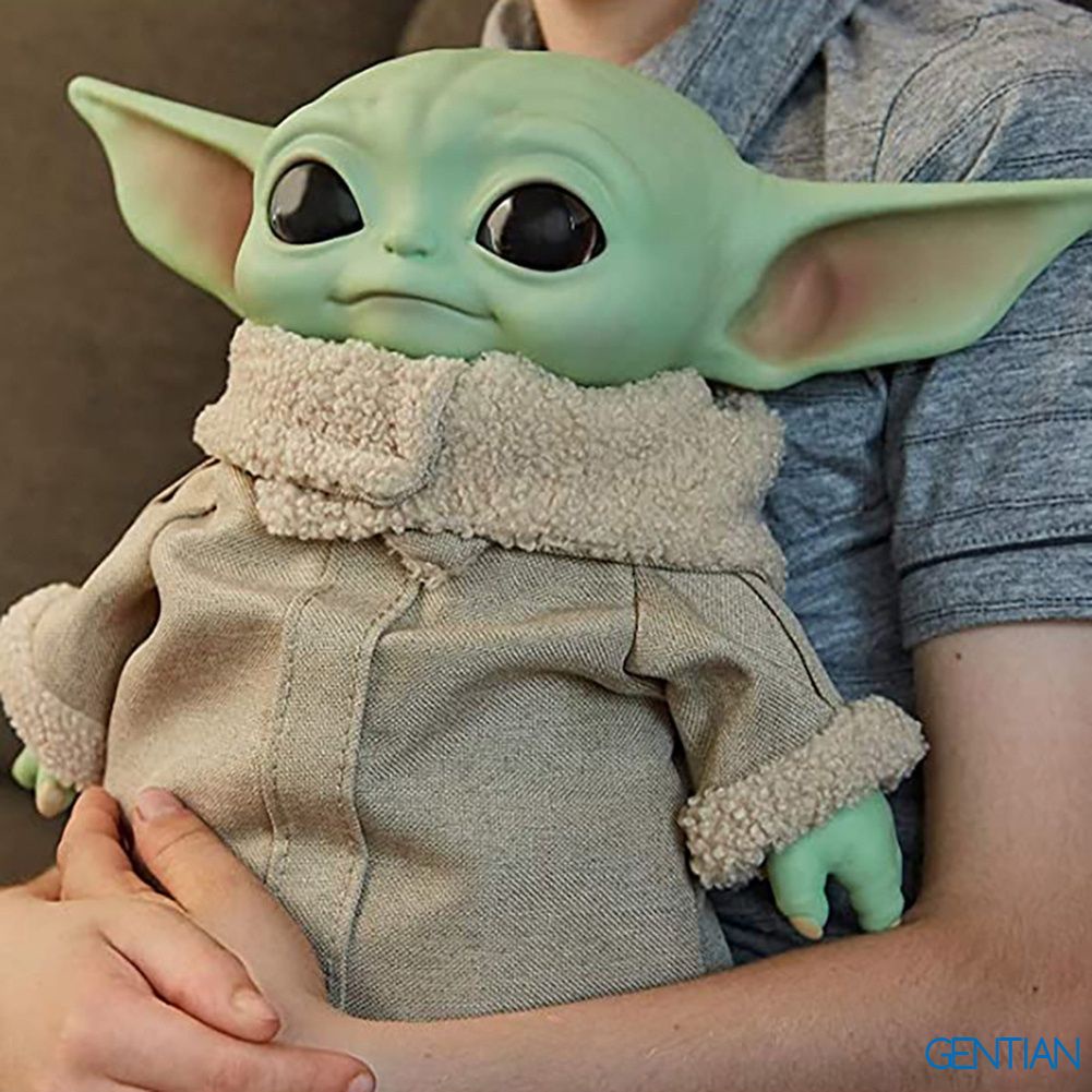 Star Wars Baby Yoda Muñeca Mandaloriana De Peluche 