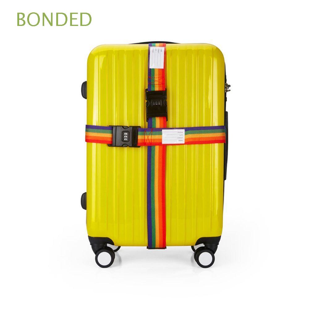 Cartoon Donut Yellow Fashion Luggage Straps Suitcase Belt With Adjustable Quick-release Buckle,Nonslip Travel Straps For Luggage