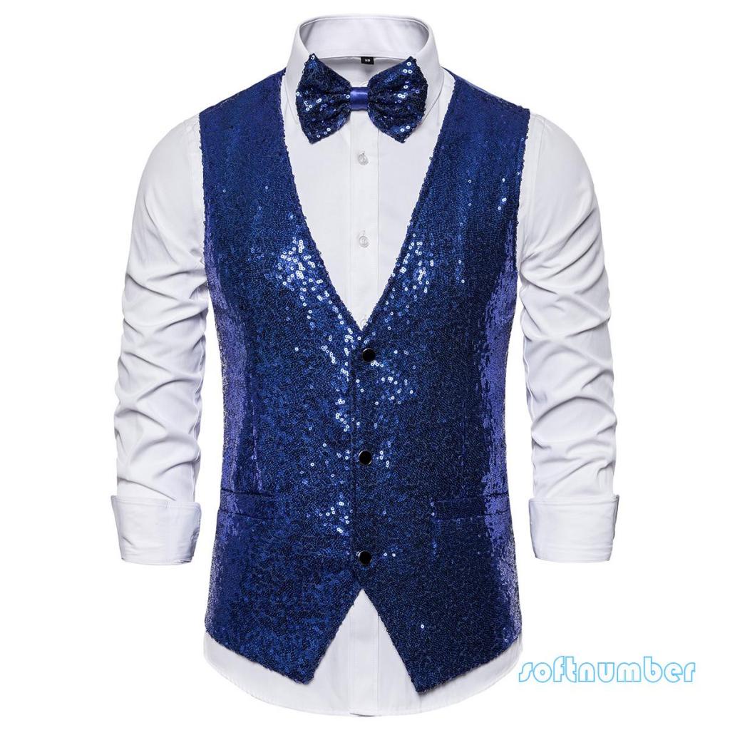 sleeveless suit vest