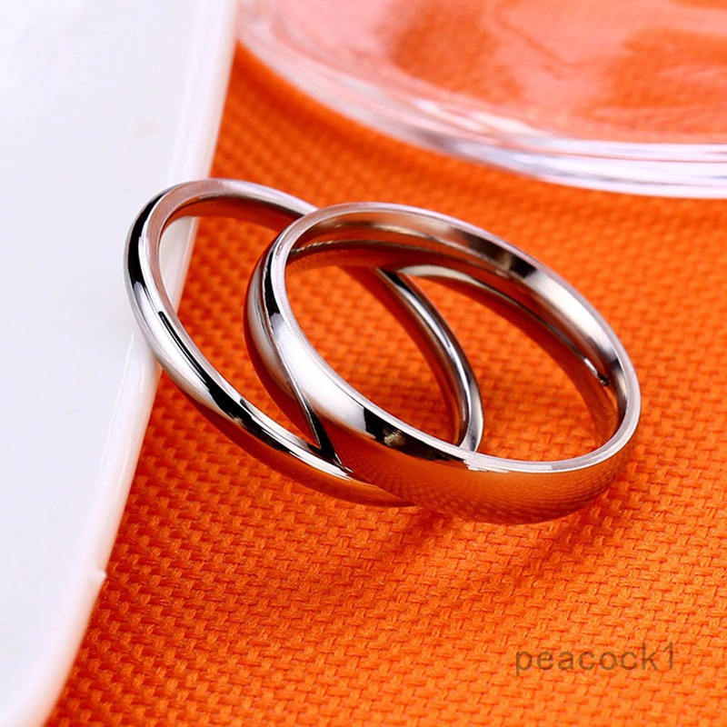 1 Par De Anillos De Boda Dorados De 18 K Para La Pareja Con 