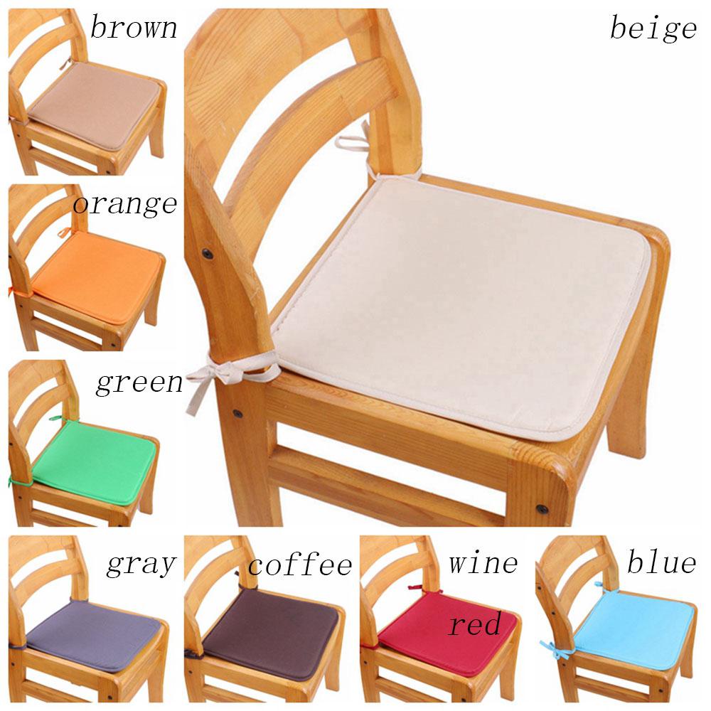 USMulitcolor Chair Foam Pad Home Dining Soft Seat Cushion Garden Kitchen Home BY 