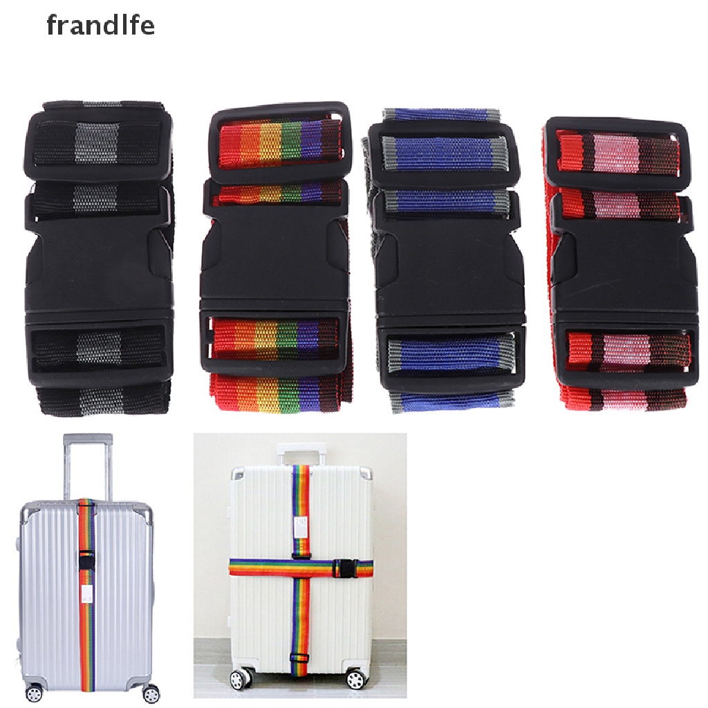 Cartoon Donut Yellow Fashion Luggage Straps Suitcase Belt With Adjustable Quick-release Buckle,Nonslip Travel Straps For Luggage