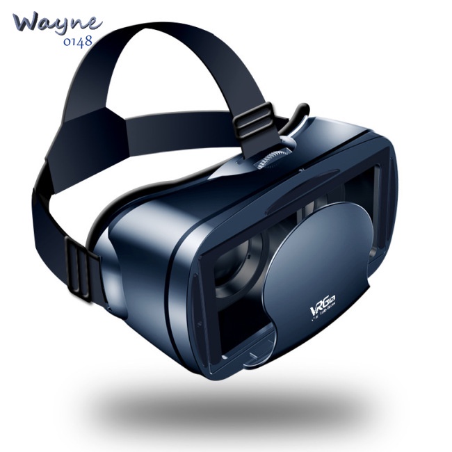 3D Virtual Reality Glasses,Full Screen Visual Wide-Angle VR Glasses for VR Games & 3D Movies,Soft & Comfortable New VR Glasses for 5-7in Smartphone,Immersive Experience