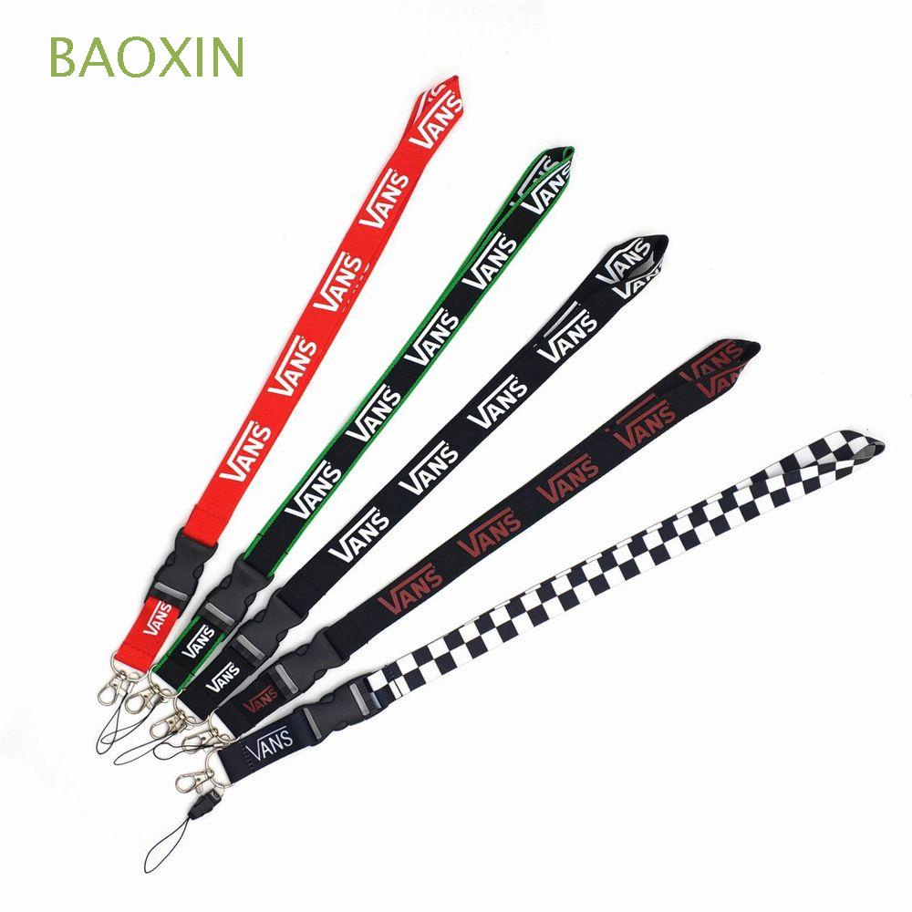 BAOXIN 2 En 1 Vans Patrón Anti-Pérdida Teléfono Colgar Cuerda ... بلاشر ايلف