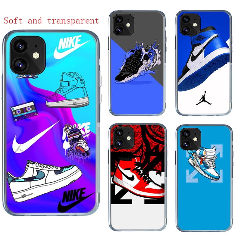 nike Funda Para iPhone 12 Pro Max 11 SE 2020 12 Mini Transparente ... عدسات بيضاء nike Funda Para iPhone 12 Pro Max 11 SE 2020 12 Mini Transparente ... عدسات بيضاء