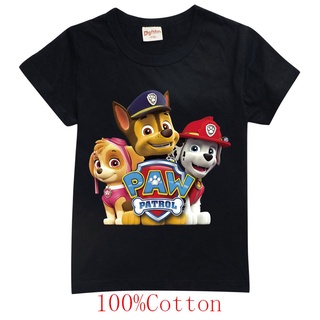 de manga corta Patrol Camiseta de Manga Corta para niños La Patrulla Canina Camisetas, polos y camisas olivi.com.br