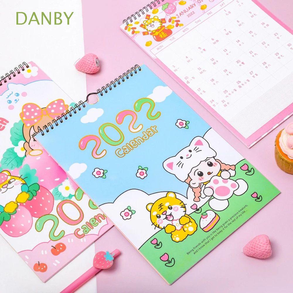 DANBY 2022 1 2022 12 Wall Calendar Creativity Cartoon Calendar 2022 