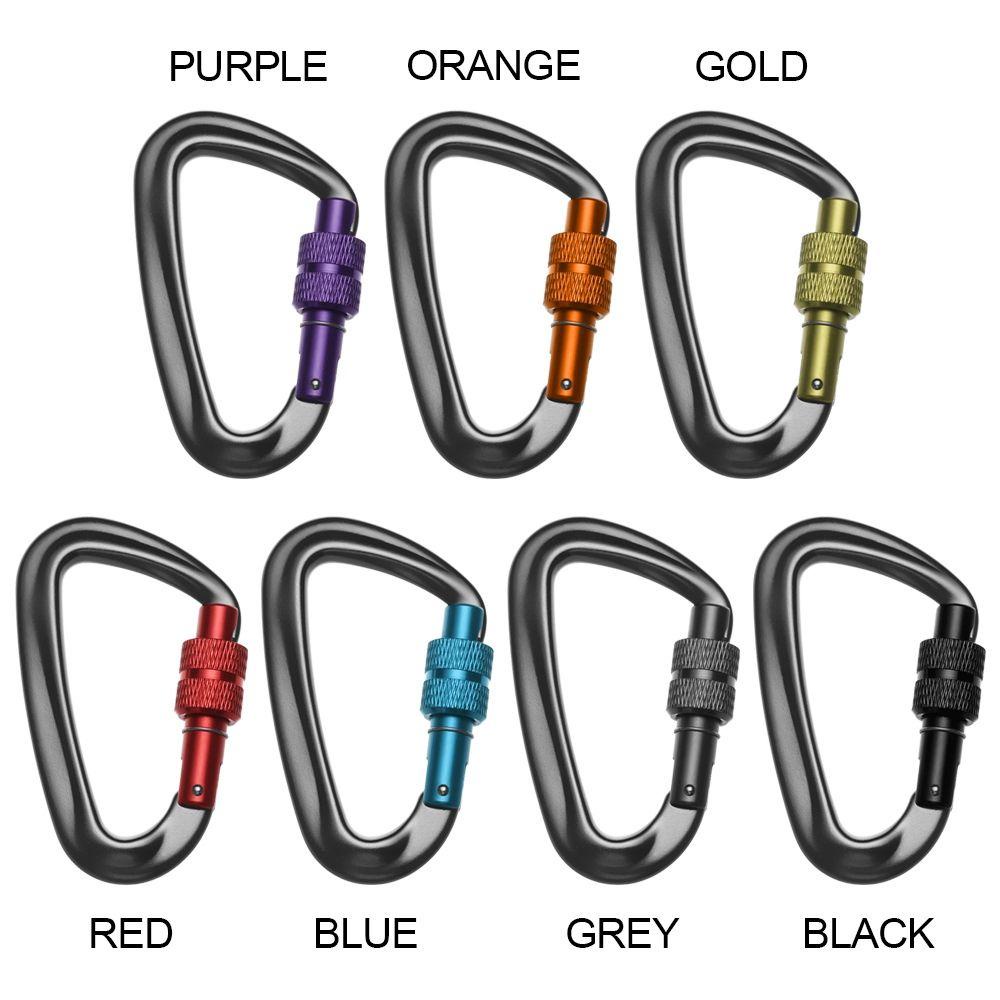 Carabiner Professional Climbing Buckle Quickdraws Lock Security Safety Locks 